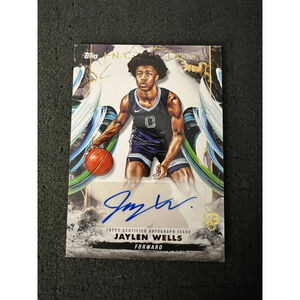JAYLEN WELLS - 2024-25 TOPPS INCEPTION - ROOKIE AUTOGRAPH